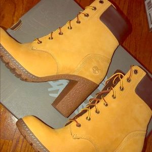 Timberland heeled womens boots